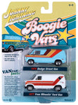 Johnny Lightning Boogie Vans 1976 Dodge 1977 Ford Version A