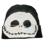 Nightmare Before Christmas Jack Skellington Roll-Down Beanie Hat