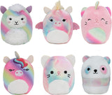 Squishmallows Squishville Mini 6-Pack Rainbow Squad