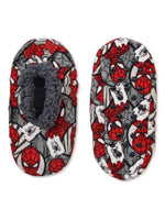 Spiderman Gray Boys Slipper Socks