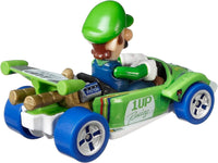 Hot Wheels Mario Kart Luigi Circuit Special 1UP Racer