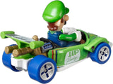 Hot Wheels Mario Kart Luigi Circuit Special 1UP Racer