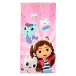 Gabby's Dollhouse Kids Beach towel