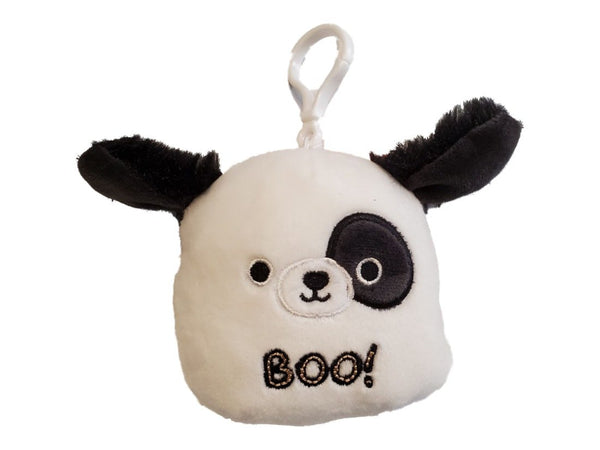 Squishmallows 3.5" Clip-On Beau the Dog Boo!