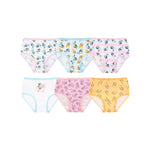 Bluey and Friends Toddler Girls 6 Pack Cotton Briefs