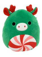 Squishmallows 5" Zumir Green Moose with Peppermint Swirl Belly