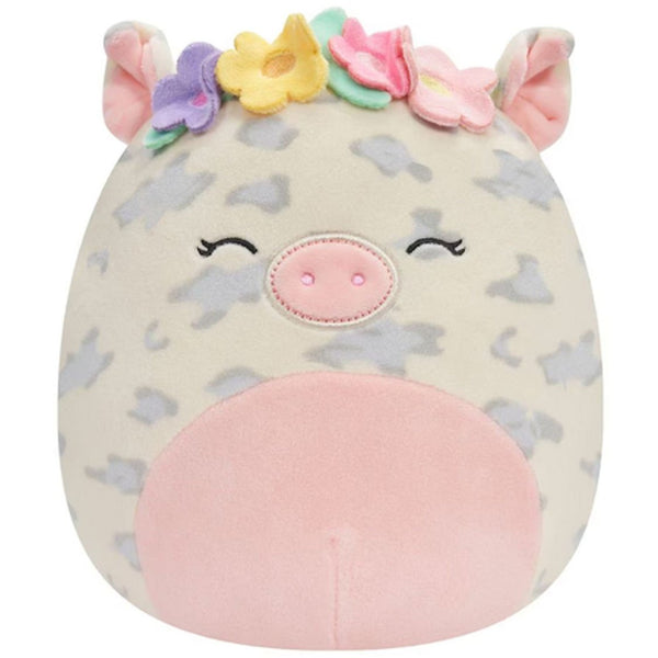 Squishmallows 8" Rosie the Pig with Flower Crown