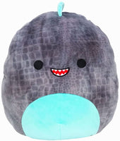 Squishmallows 8" Chuey Grey Dinosaur