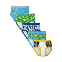 Minecraft Boys 5 Pack Briefs (6)