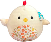 Squishmallows 12" Charity the Chicken with Floral Belly