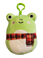 Squishmallows 3.5" Clip-On Wendy the Frog with Scarf