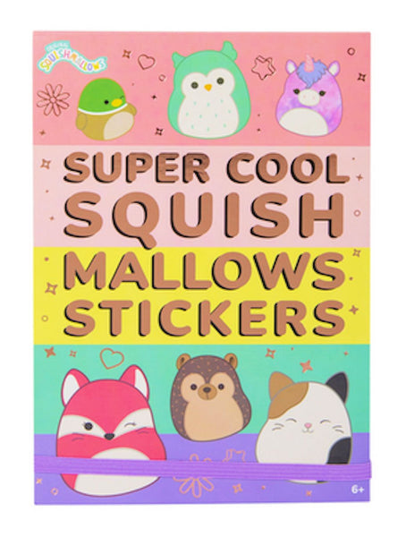 Squishmallows Super Cool Squish Mallow 1000+ Sticker Book