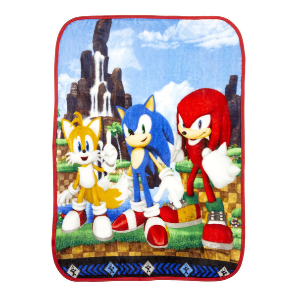 Sonic the Hedgehog 30th Anniversary Silky Soft Throw