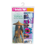 Raya and the Last Dragon Girls 7 Pack Underwear Size 4