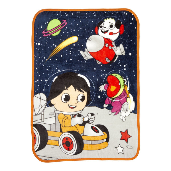 Ryan's World Galaxy Explorers Silky Soft Throw