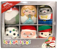 Squishmallows 2021 Holiday Plush Ornament Set