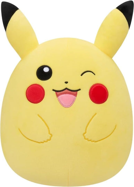 Squishmallows 10" Pokemon Pikachu Winking