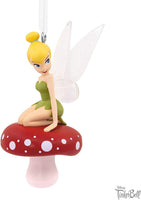 Hallmark Tinker Bell on Mushroom Ornament