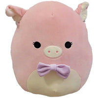 Squishmallows 16" Hettie The Pig with Bowtie