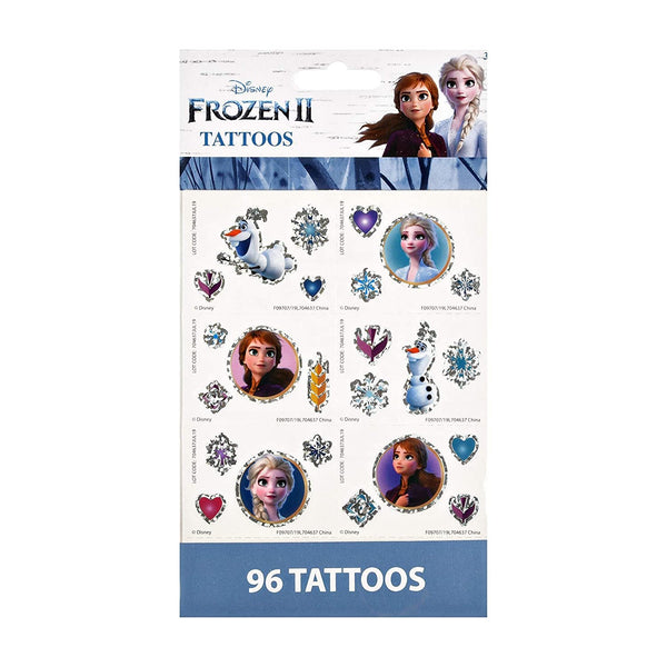 Disney Frozen Foil 96 Temporary Tattoos