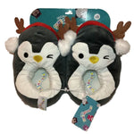 Squishmallows Kids Slippers Penguin with Reindeer Ears 4/5