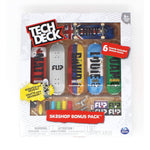 Tech Deck Flip Skateboards Sk8shop Bonus Pack with 6 Fingerboards