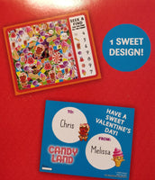 Candy Land 32 Seek and Find Valentines Cards