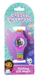 Gabby's Dollhouse Rainbow Flashing LCD Watch