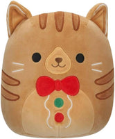 Squishmallows 12" Jones the Tabby Cat Red Bow