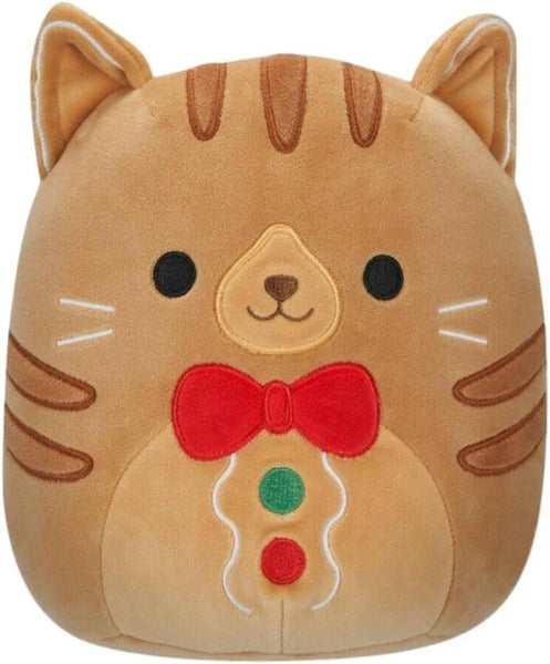 Squishmallows 12" Jones the Tabby Cat Red Bow