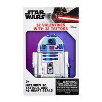 Star Wars 32 Valentines Cards with Tattoos