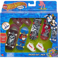 Hot Wheels Skate Fingerboard Tony Hawk  Tricked Out 4 Pack HGT85