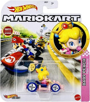 Hot Wheels Mario Kart Baby Peach with Pipe Frame