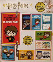 Harry Potter 16 Valentines Cards with Pencils