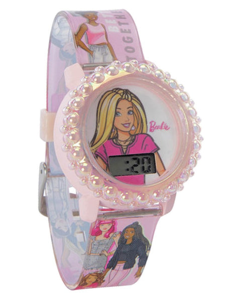 Barbie Flashing LCD Watch