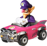 Hot Wheels Mario Kart Waluigi with Badwagon