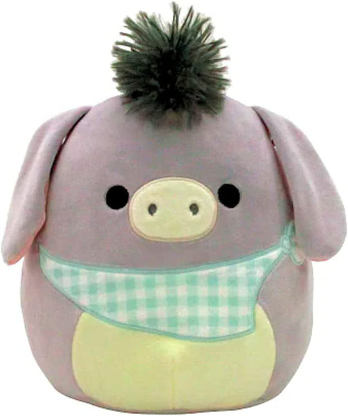 Squishmallows 8" Jason the Donkey with Bandana