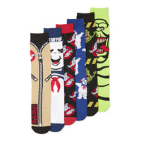 Ghostbusters 6 Pack Mens Socks