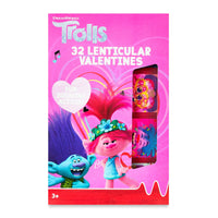 Trolls 32 Lenticular Valentines Cards