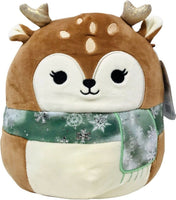 Squishmallows 8" Dawn the Fawn with Green Scarf