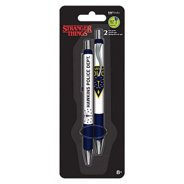 Stranger Things Hawkins Police Gel Pen 2Pack