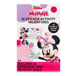 Minnie Mouse 16 Sticker Activity Valentines