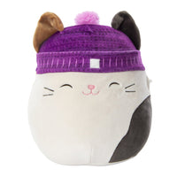 Squishmallows 8" Cam the Cat with Purple Hat