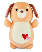 Squishmallows 10" Valentines Hug Mees Sam the Dog