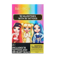 Rainbow High 16 Valentines with Tattoos