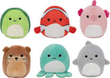 Squishmallows Squishville Six Mini-Squish Sealife Squad