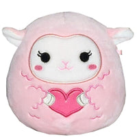 Squishmallows 5" Valentines Lala the Lamb