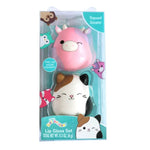 Squishmallows Lip Gloss Set Cam and Cow