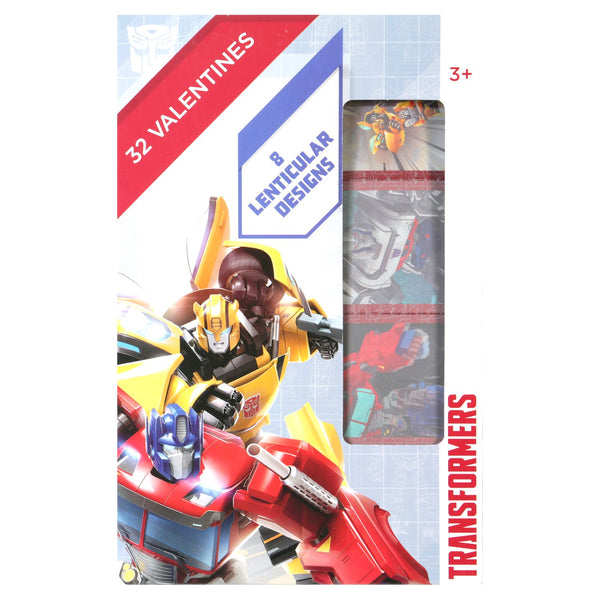 Transformers 32 Lenticular Valentines Cards