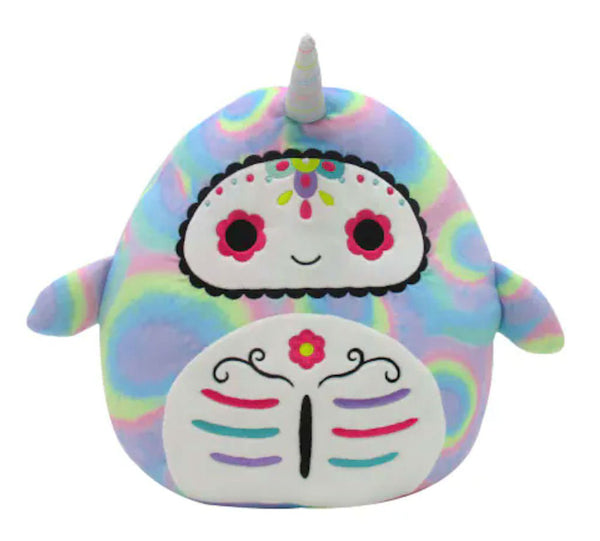 Squishmallows 12" Day of the Dead Igor the Narwhal